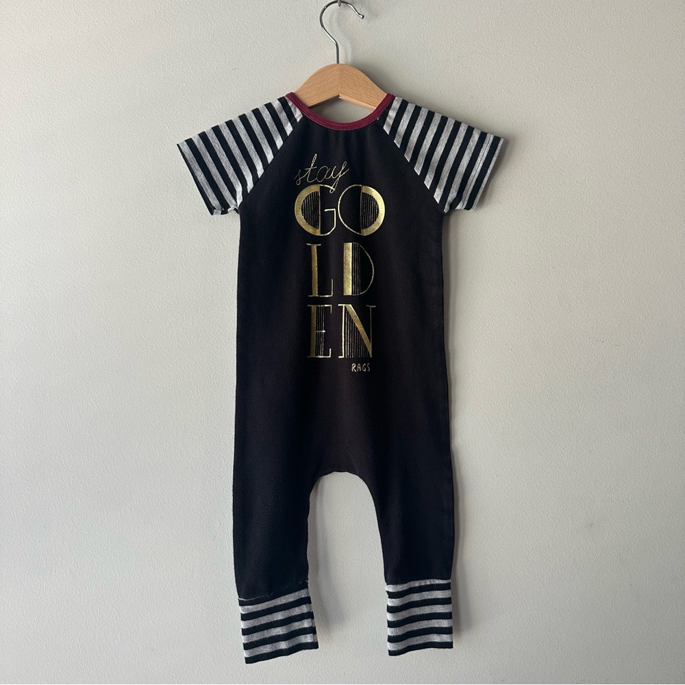 Rags Stay Golden Jumpsuit